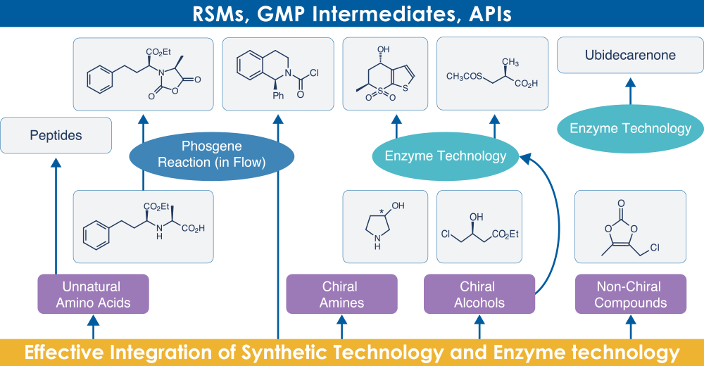 RSMs, GMP Intermediates, APIs